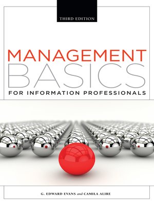cover image of Management Basics for Information Professionals